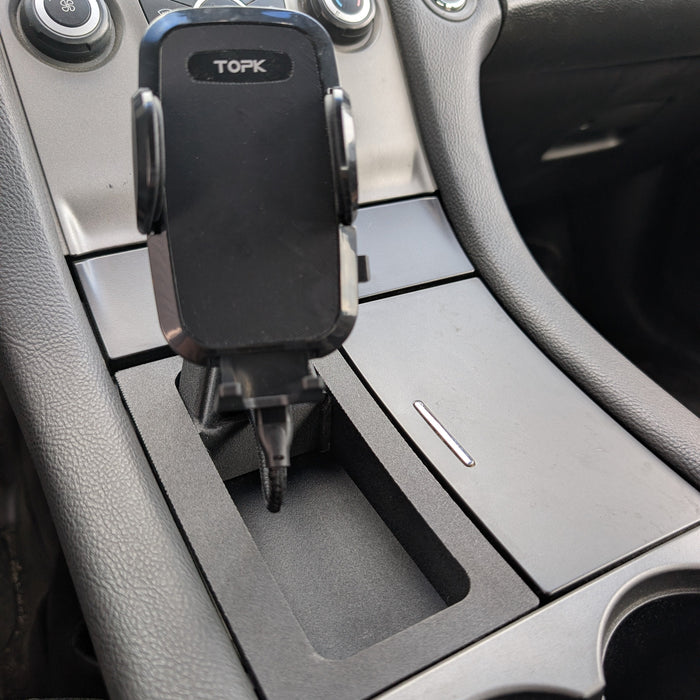 2010-2020 Ford Taurus Center Console Filler Pocket Phone Mount