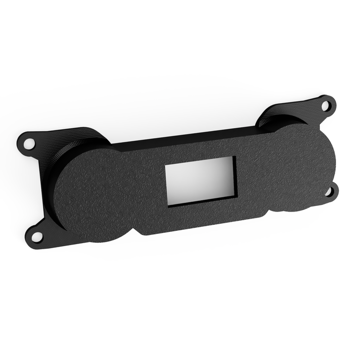 2020-2026 Ford Explorer/Police Interceptor Utility Center Console Rear Temperature Control Delete Panel