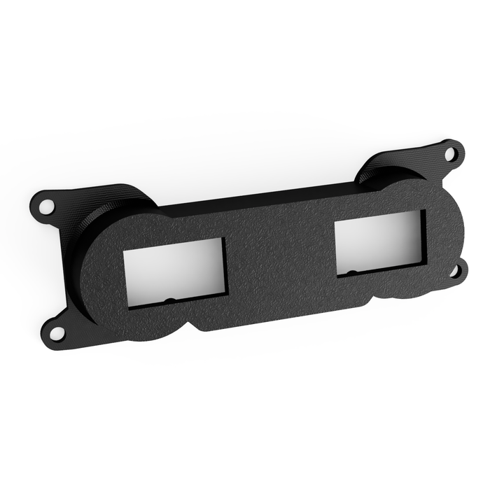 2020-2026 Ford Explorer/Police Interceptor Utility Center Console Rear Temperature Control Delete Panel