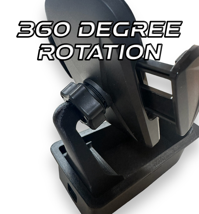 2013-2019 Police Interceptor Utility Phone Holder Mount For Center Console V1