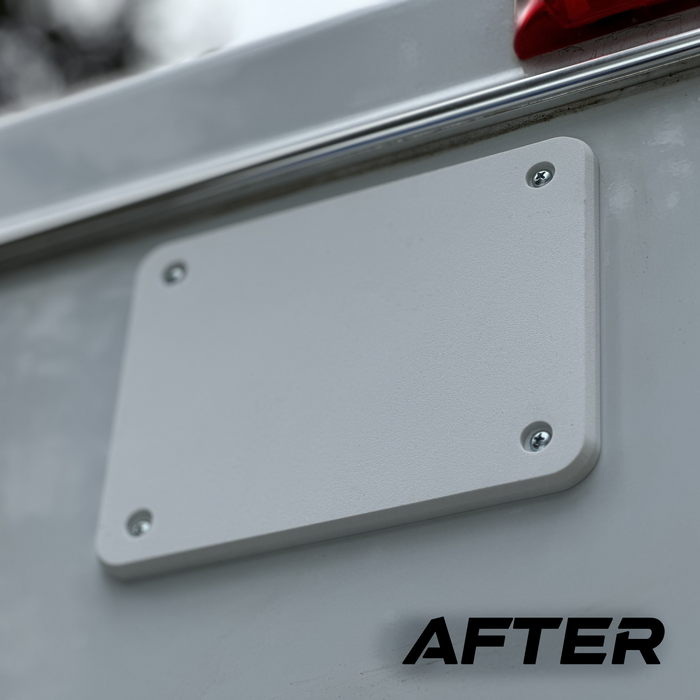 Ambulance Whelen Emergency Light Hole Close-Out Cover Panel