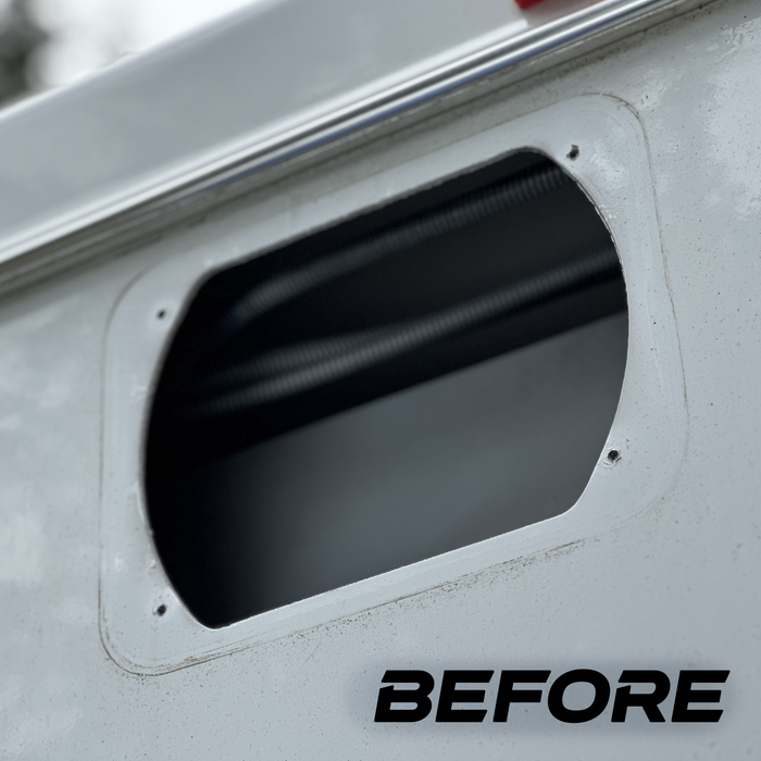 Ambulance Whelen Emergency Light Hole Close-Out Cover Panel