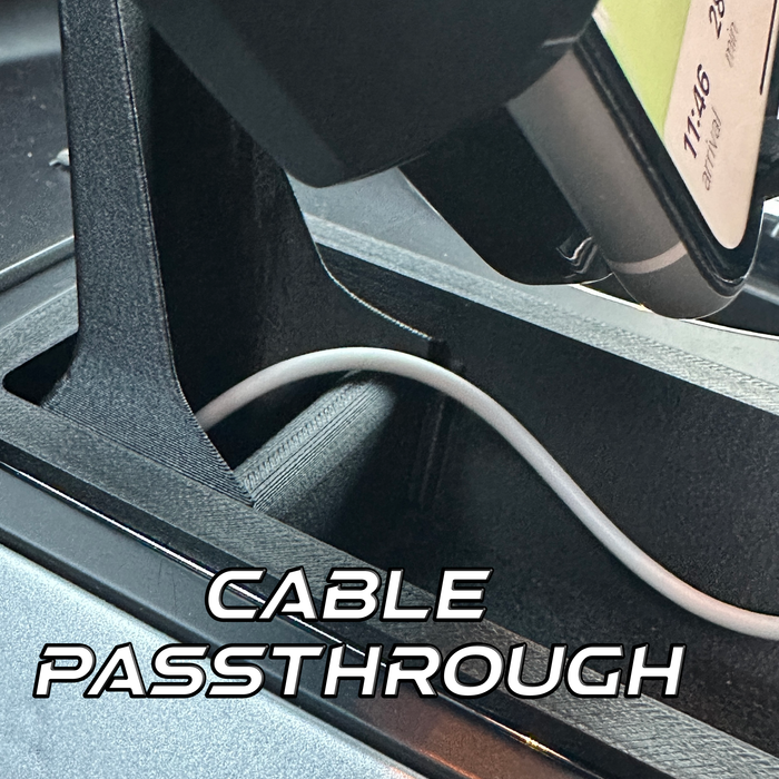 2013-2019 Police Interceptor Utility Phone Holder Mount For Center Console V1