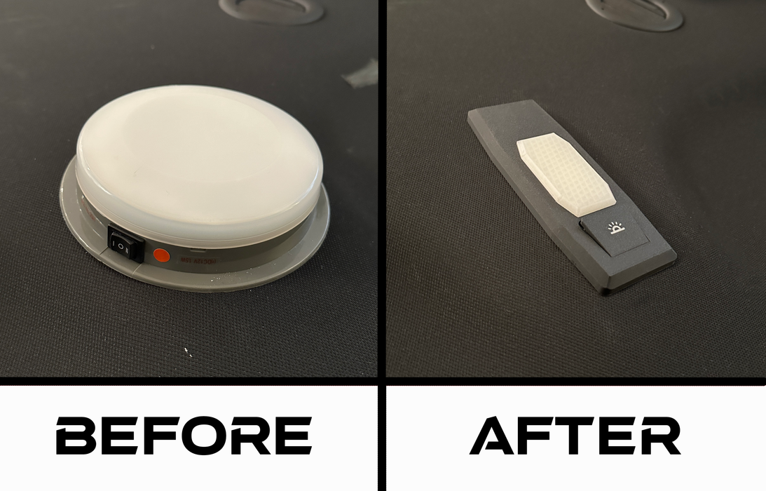 Upgraded Police LED Ticket Light Assembly