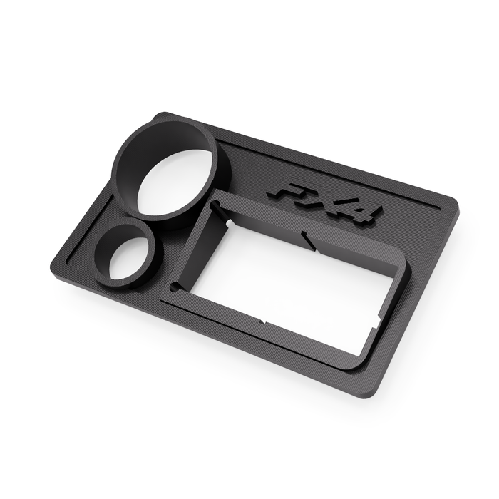 F-150 "Raptor Style" Upfitter Switch and USB Mount Panel (Panel Only)