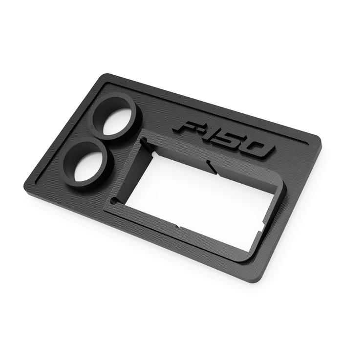 F-150 "Raptor Style" Upfitter Switch and USB Mount Panel (Panel Only)