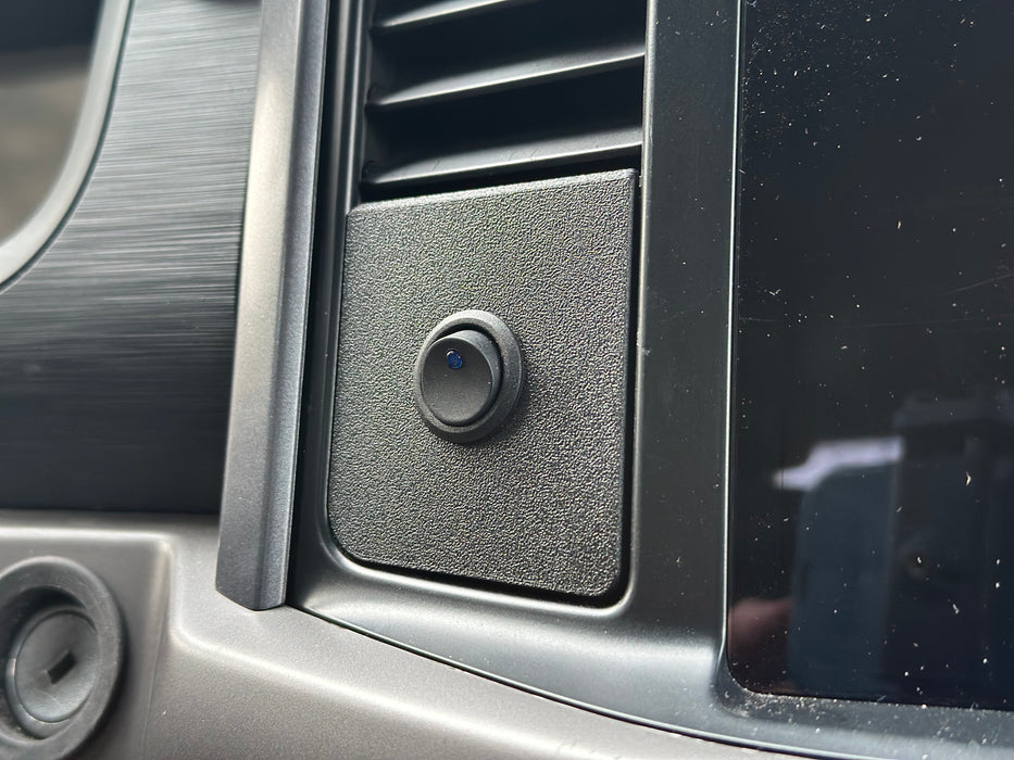 2021-2025 Ford F-150 Switch Mount (Trailer Knob/Glovebox Button Replacement)