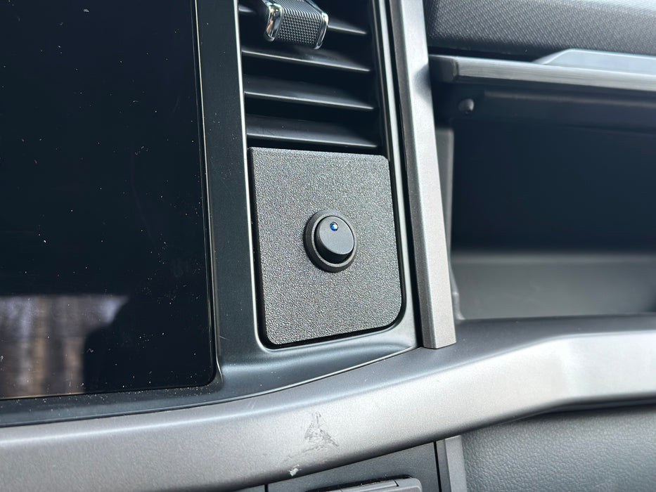 2021-2025 Ford F-150 Switch Mount (Trailer Knob/Glovebox Button Replacement)