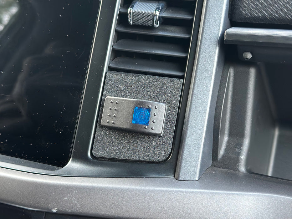 2021-2025 Ford F-150 Switch Mount (Trailer Knob/Glovebox Button Replacement)
