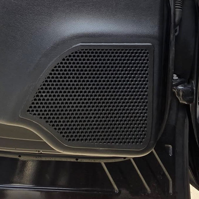 2020+ Ford Police Interceptor Utility Rear Door Speaker Grill Kit