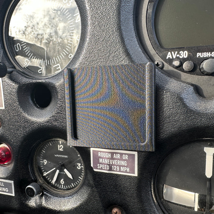 2-Pack Airplane Carbon Monoxide (CO) Detector Mounting Tray For Pilots Compatible With ASA-CO-D