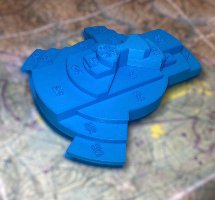 Aerotrainer 3D Bravo Airspace Model for Ground Training