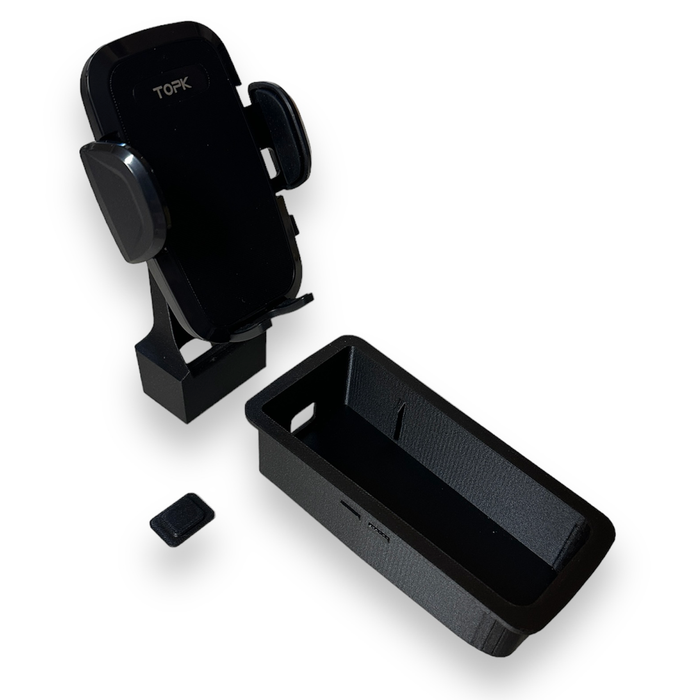 2013-2019 Police Interceptor Utility Phone Holder Mount For Center Console V1