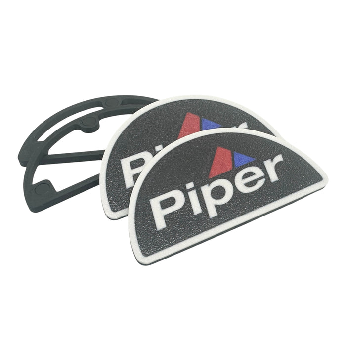 Quick Release Bowtie Yoke Emblem Inspection Cover for PA-28 Piper Cherokee