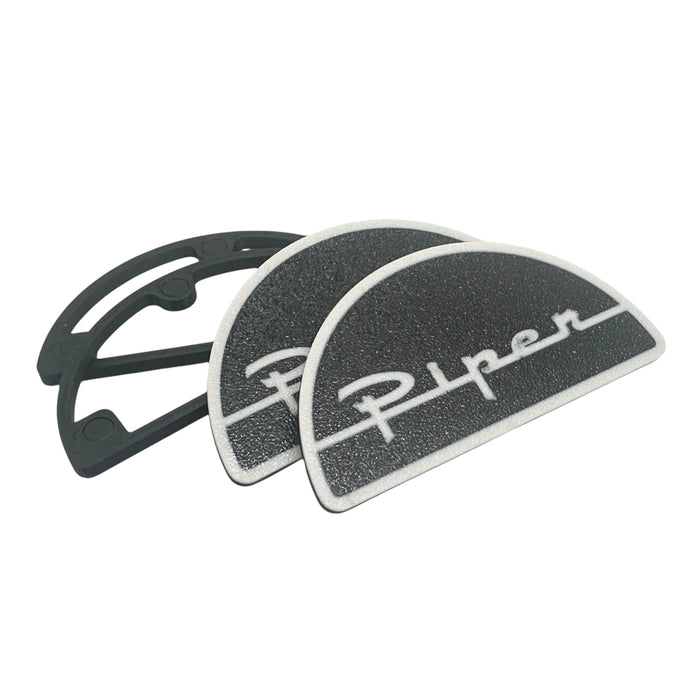 Quick Release Bowtie Yoke Emblem Inspection Cover for PA-28 Piper Cherokee