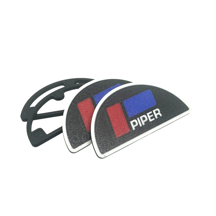 Quick Release Bowtie Yoke Emblem Inspection Cover for PA-28 Piper Cherokee