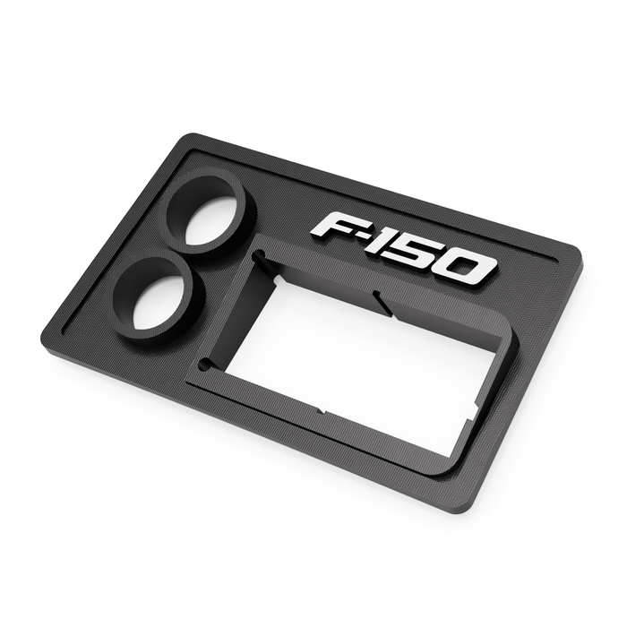 F-150 "Raptor Style" Upfitter Switch and USB Mount Panel (Panel Only)