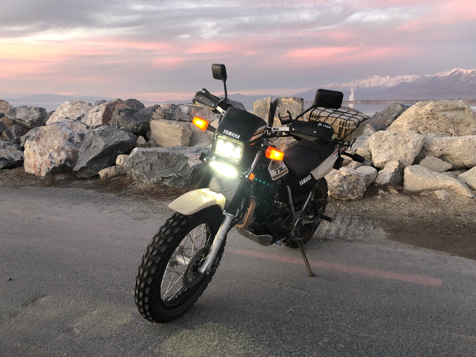 The Original Yamaha TW200 LED Light Bar Kit