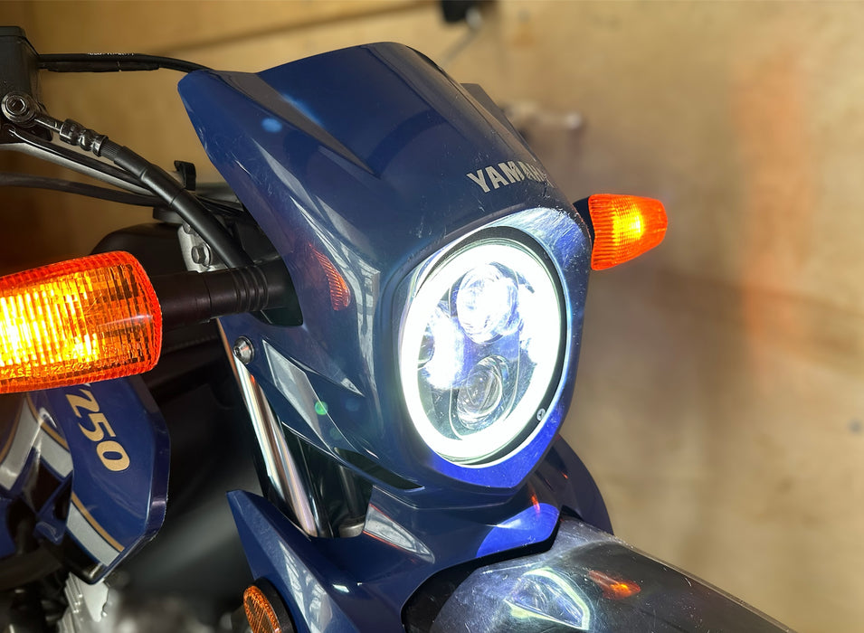 2008-2023 Yamaha XT250 LED Headlight Adaptor Bracket Kit