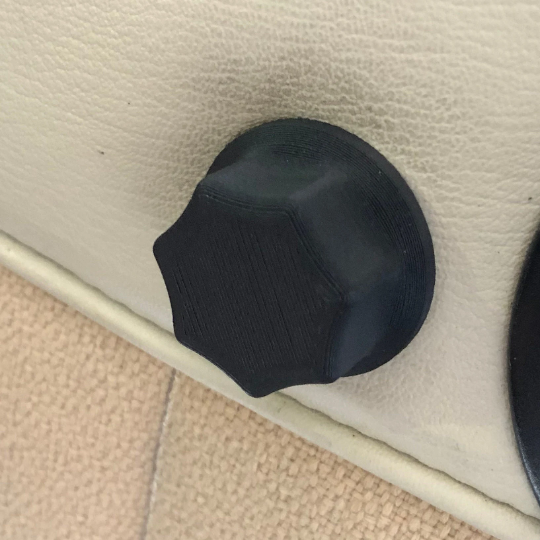 Piper Cherokee Cabin Air Vent Control Knob