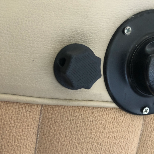 Piper Cherokee Cabin Air Vent Control Knob