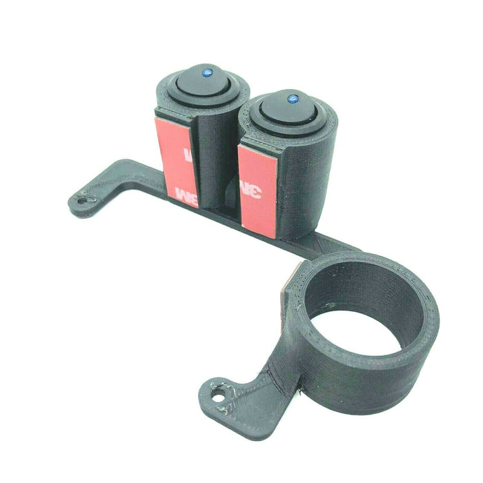 Yamaha TW200 12v USB/Voltmeter/Rocker Switch Mount Panel